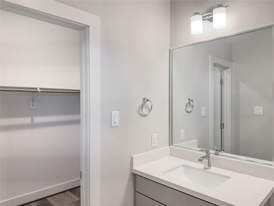 1st floor bathroom/closet.