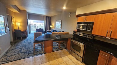 Kitchen featuring stainless steel appliances, a pe