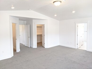 Master Bedroom with Closets