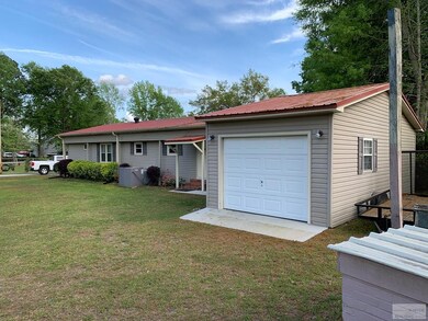 Front of house with garage