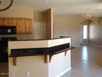 kitchen living room view