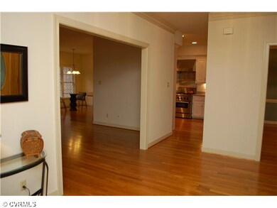 Foyer - View from the foyer to the kitchen, dining
