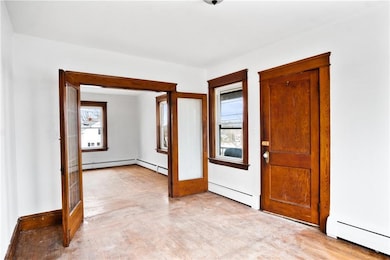2nd Floor Double Parlor with French Doors (during