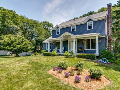 Front of home.