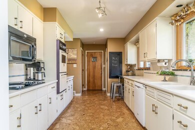 Large bright kitchen