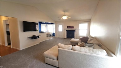 Open to kitchen