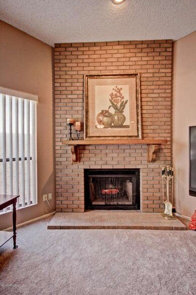 Fireplace in Living Room