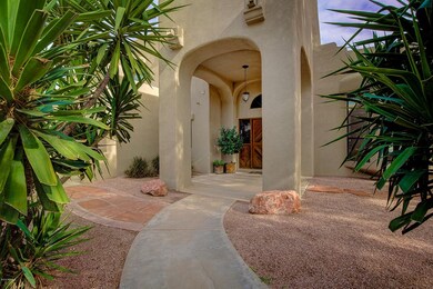 Desert outside entry
