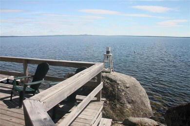 Lake view from deck.