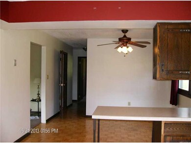 Dining Room. ~Dining Room with Beautiful New Fan~