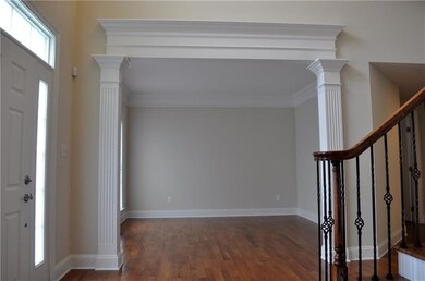 Formal Living Room with two front facing windows a