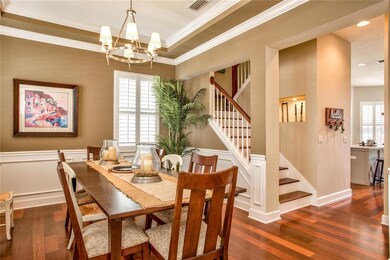 DINING ROOM FOR FAMILY GATHERINGS.
