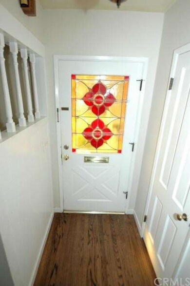 Entry way.  Glass to be changed out.