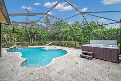 Pool with water features and tons of privacy!