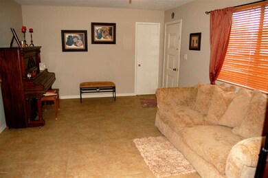 Large living room with space for formal