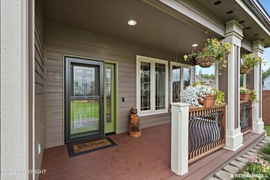 Covered Porch Entrance