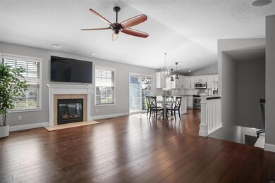 Gorgeous bamboo flooring throughout the main level