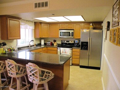 Kitchen From Dining Room