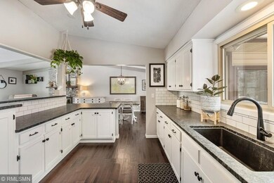 Refaced kitchen cabinets