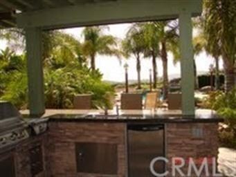 View from outdoor Built in BBQ