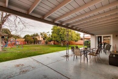 Covered patio