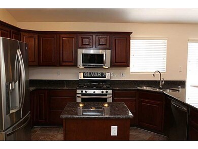 Kitchen. Features island