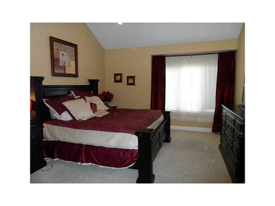 Master Bedroom. Vaulted master suite located conve