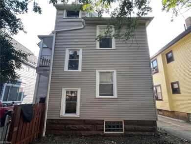 View of rear view of property