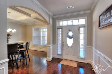 Stunning entry