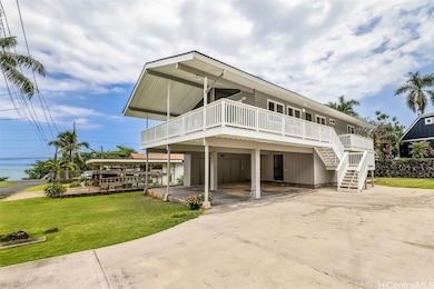 Ample parking space with the carport and driveway