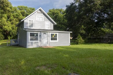 House from the other side, with small outside deck