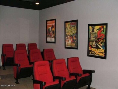 Theater Room in Clubhouse