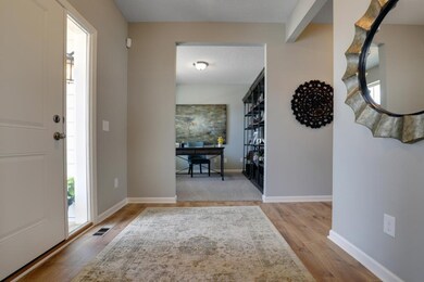 Guests will enjoy the large entry with the flex ro