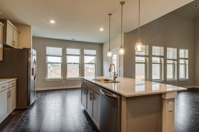 Spacious kitchen looking towards eating nook