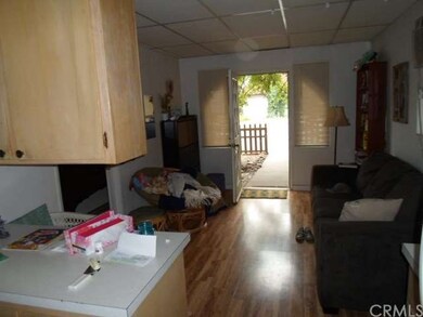 downstairs unit living area