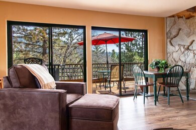 Living room access to front deck