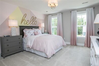 These are pictures of our Roanoke model home and m