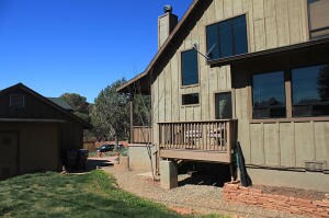 Back of House and Deck off Dining Area