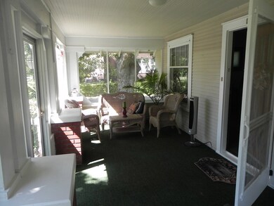 Screened porch