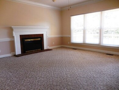 Great room fireplace