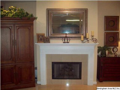 Gorgeous Fireplace with special lighting