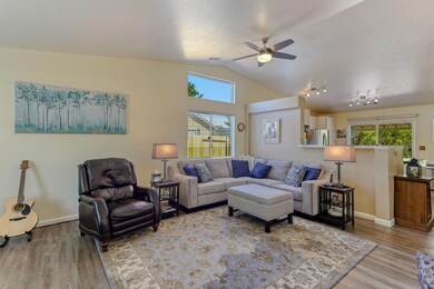 Spacious open living concept