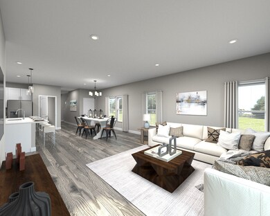 Photo is not of the actual home, but is an inspirational photo of builder’s model home and may depict options, furnishings, and/or decorator features that are not included