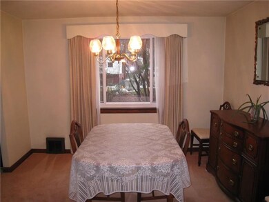 Another view of the dining room, overlooks the rea