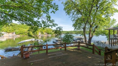 Looking out from the lake side deck.. some new boa