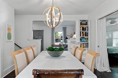 Formal dining area