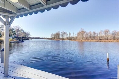 Private Pier on Johnson's Creek off the Chickahomi