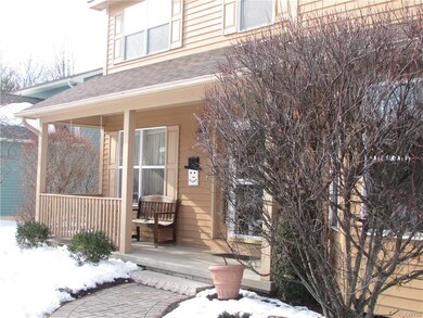 Covered front porch