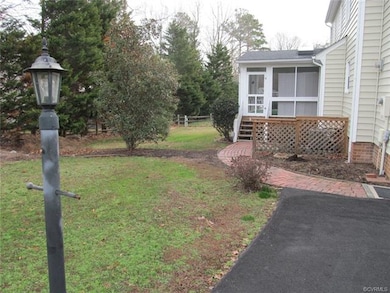 View of peaceful rear yard
