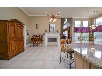 Photo. Huge Open Kitchen with large workstation is